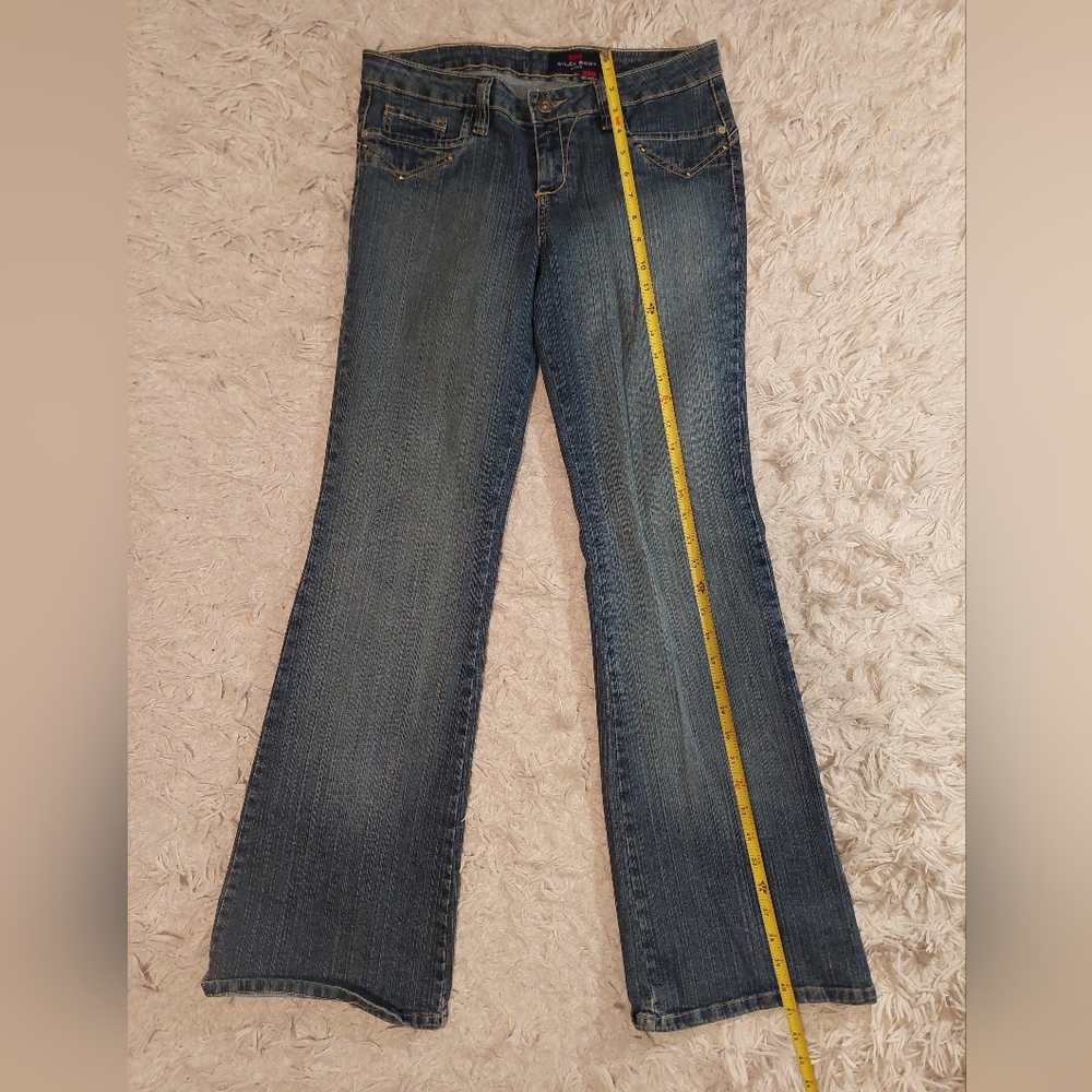 💥4 for $20: Silver Body Jeans with Ornate Pockets